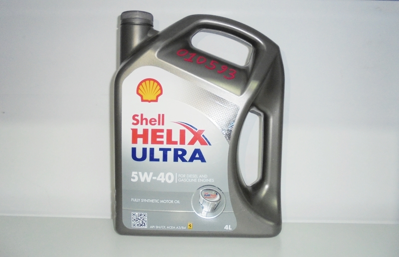 Моторное масло Shell Helix Ultra 5W-40