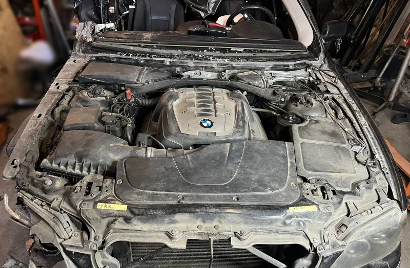 Вентилятор радиатора BMW E60 E61 E63 E65 E66