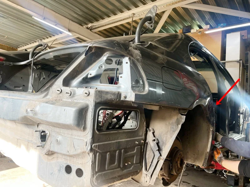 Крыло заднее правое BMW Е65