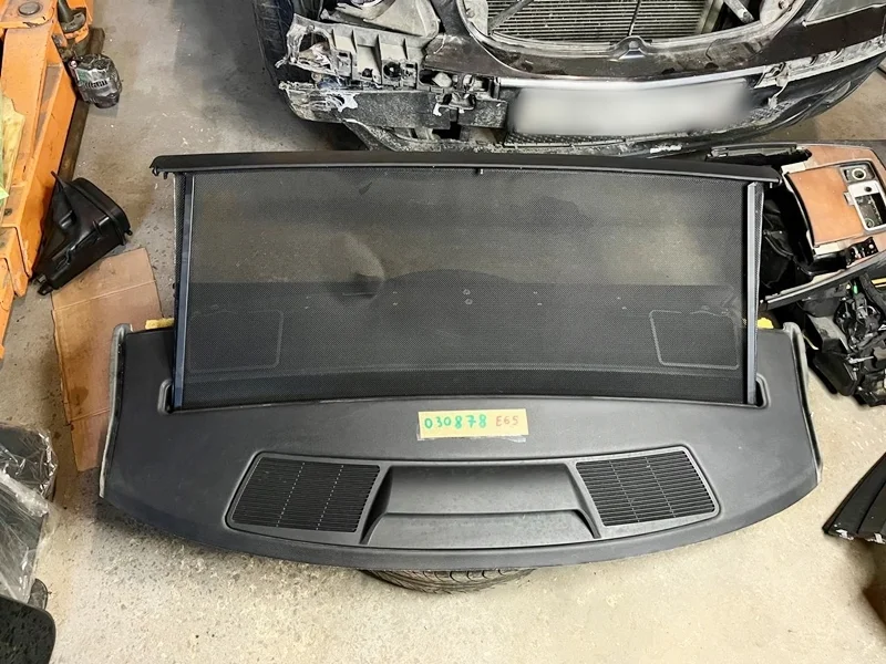 Полка задняя со шторкой BMW E65 E66