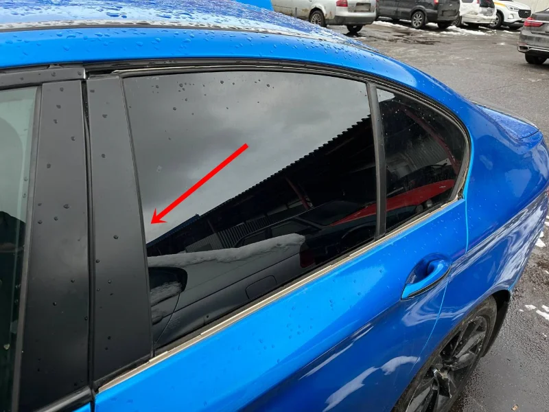 Молдинг двери задний левый BMW F10 F11