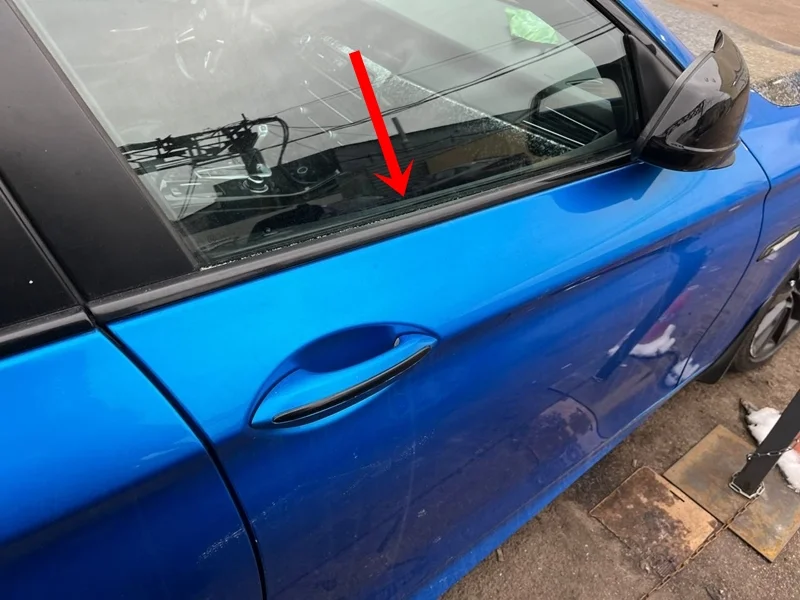 Молдинг двери передний правый нижний BMW F10 F11