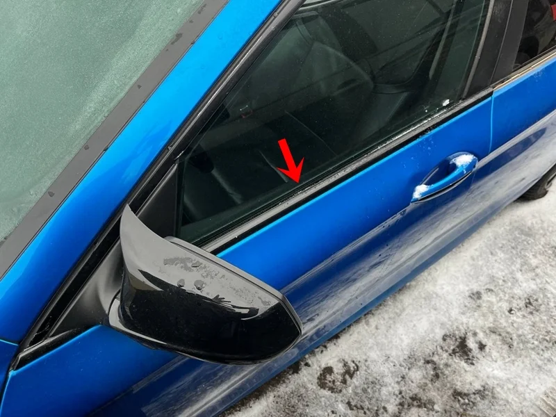 Молдинг двери передний левый нижний BMW F10 F11