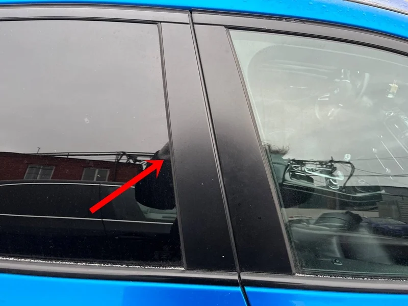 Молдинг двери задний правый BMW F10 F11