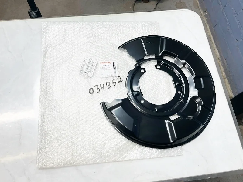 Пыльник тормозного диска задний левый BMW E81 E82 E87 F20 F21 F22 E90 E92 F30 F32 F36