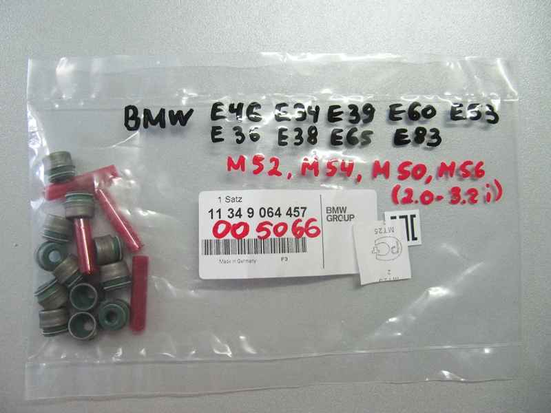 Маслосъемные колпачки (комплект) BMW Е46 Е34 Е39 Е60 Е53