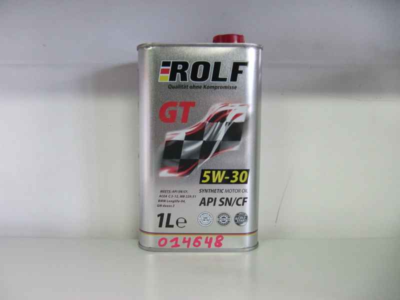 Моторное масло Rolf GT 5W-30