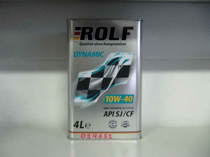 Моторное масло Rolf DYNAMIC 10W-40